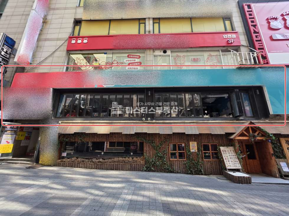 인천 남동구 구월동 전용104평, 로데오 광장 중심상권 2층 단독 대형 전면 폴딩도어 월세 매물번호 11541 사진 17