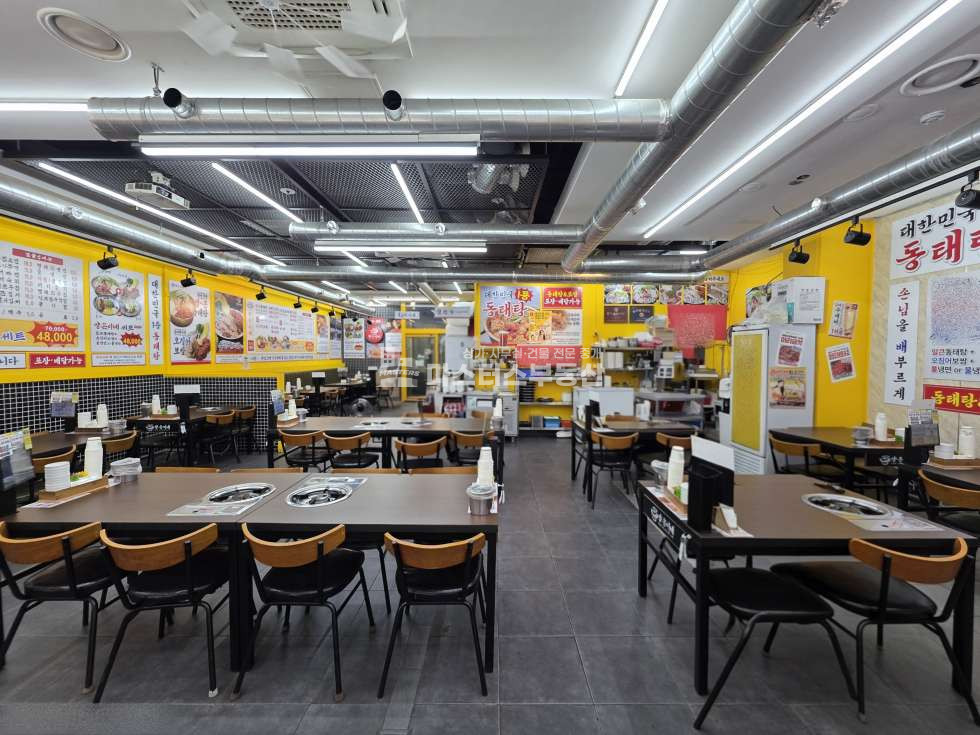 경기 부천소사구 옥길동 전용37평, 옥길동 중심 상업지역 먹자라인 1층 성업중인 음식점 월세 매물번호 11675 사진 1