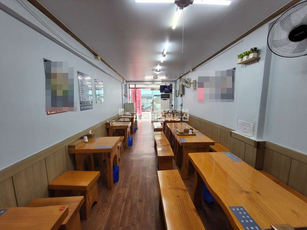 인천 남동구 구월동 전용20 대단지 아파트, 길병원 앞 1층에 위치한 음식점 월세 매물번호 10226 사진 1
